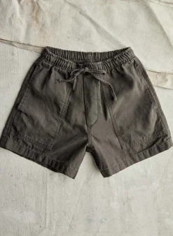 Imogene + Willie Pants & Shorts*the canvas lounge short in faded black