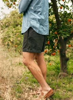 Imogene + Willie Pants & Shorts*the canvas lounge short in faded black
