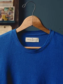 Women Imogene + Willie Tees & Tanks*the cotton hemp tee in blue