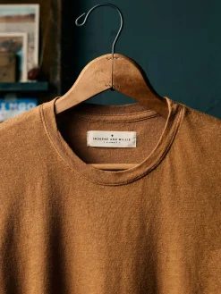 Women Imogene + Willie Tees & Tanks*the cotton hemp tee in field brown