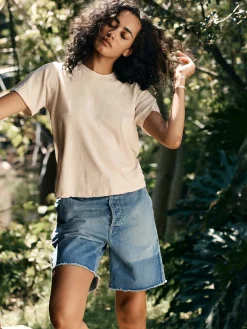 Women Imogene + Willie Tees & Tanks*the cotton hemp tee in vintage white