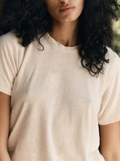 Women Imogene + Willie Tees & Tanks*the cotton hemp tee in vintage white