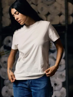 Women Imogene + Willie Tees & Tanks|T-Shirts*the cotton project tee in vintage white