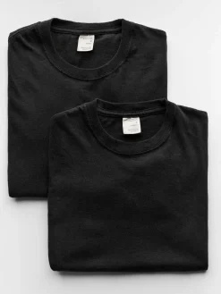 Women Imogene + Willie T-Shirts|Tees & Tanks*the cotton project tee in faded black (2-pack)