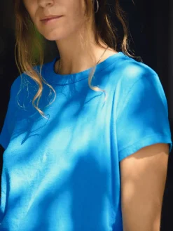 Women Imogene + Willie Tees & Tanks*the drop tee in cerulean