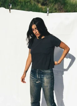 Women Imogene + Willie Tees & Tanks*the drop tee in faded black