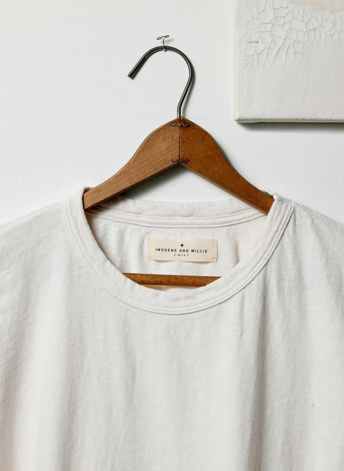 Women Imogene + Willie Tees & Tanks*the drop tee in vintage white