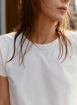 Women Imogene + Willie Tees & Tanks*the drop tee in vintage white
