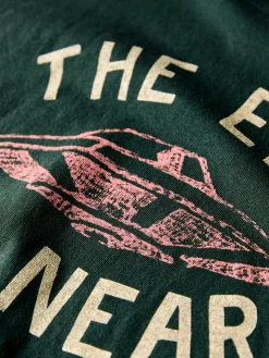 Women Imogene + Willie Graphic Tees|Graphic Tees*the "end is near" tee in spruce