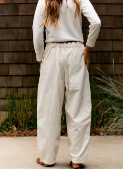 Women Imogene + Willie Pants & Shorts*the flight pant in white ripstop