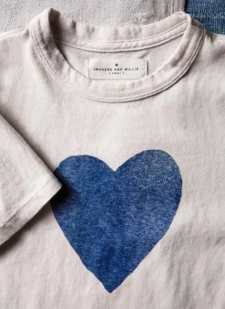 Women Imogene + Willie Graphic Tees|Graphic Tees*the "heart" tee in blue