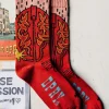 Imogene + Willie Socks*the i+w x opry "boot" sock in red