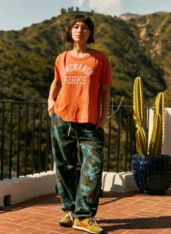 Women Imogene + Willie Pants & Shorts*the lounge pant in painted camo