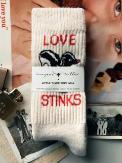 Women Imogene + Willie Socks|Accessories*the "love stinks" sock