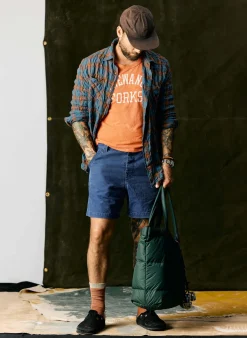 Imogene + Willie Pants & Shorts*the mountain short in french blue