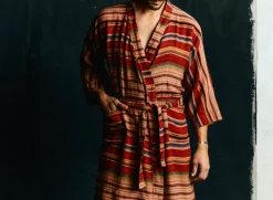 Women Imogene + Willie Accessories|Accessories*the ojai robe in coastal stripe