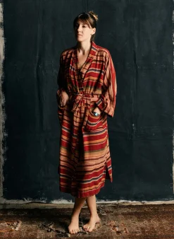 Women Imogene + Willie Accessories|Accessories*the ojai robe in coastal stripe