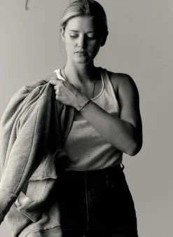 Women Imogene + Willie Knits & Sweaters*the quarter zip heather pullover