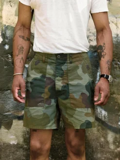 Imogene + Willie Pants & Shorts*the ripstop fatigue short in painted camo
