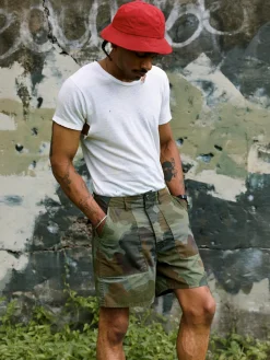 Imogene + Willie Pants & Shorts*the ripstop fatigue short in painted camo