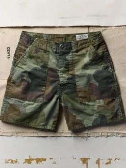 Imogene + Willie Pants & Shorts*the ripstop fatigue short in painted camo