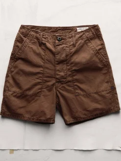 Imogene + Willie Pants & Shorts*the ripstop fatigue short in brown