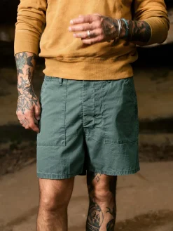 Imogene + Willie Pants & Shorts*the ripstop fatigue short in slate