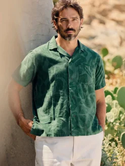 Imogene + Willie Shirts*the serra camp shirt in painted botanic