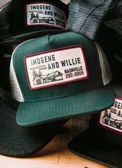 Women Imogene + Willie Hats & Beanies|Accessories*the "service station" trucker in green