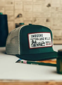 Women Imogene + Willie Hats & Beanies|Accessories*the "service station" trucker in green