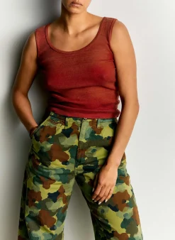 Women Imogene + Willie Pants & Shorts*the sonora painted camo trouser