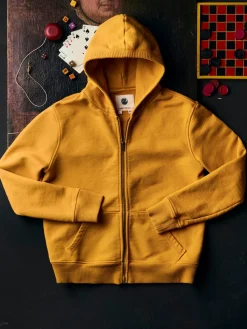 Women Imogene + Willie Knits & Sweaters|Knits & Sweaters*the standard zip sweatshirt in amber