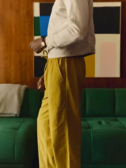 Imogene + Willie Pants & Shorts*the ventura chore pant in chartreuse
