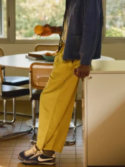 Imogene + Willie Pants & Shorts*the ventura chore pant in chartreuse