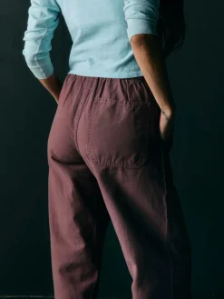 Women Imogene + Willie Pants & Shorts*the ventura chore pant in dark mauve