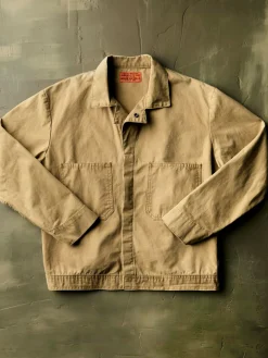 Imogene + Willie Jackets*tracker jacket in washed khaki