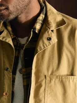 Imogene + Willie Jackets*tracker jacket in washed khaki