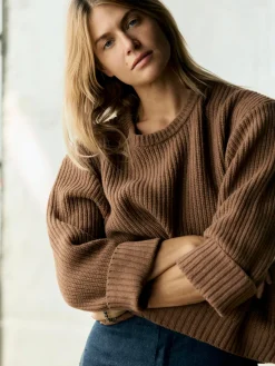 Women Imogene + Willie Knits & Sweaters*varese wool sweater in brown