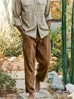 Imogene + Willie Pants & Shorts*ventura chore pant in field tan