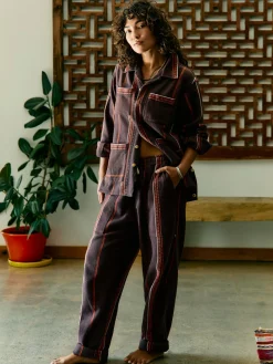 Women Imogene + Willie Pants & Shorts*ventura chore pant in lagos stripe
