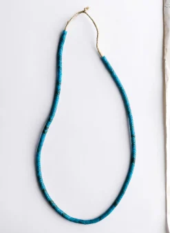 Women Imogene + Willie Jewelry|Accessories*vintage african snake bead necklace in turquoise