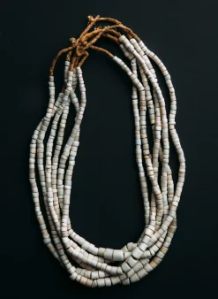 Women Imogene + Willie Jewelry|Accessories*vintage white goomba trade bead necklace