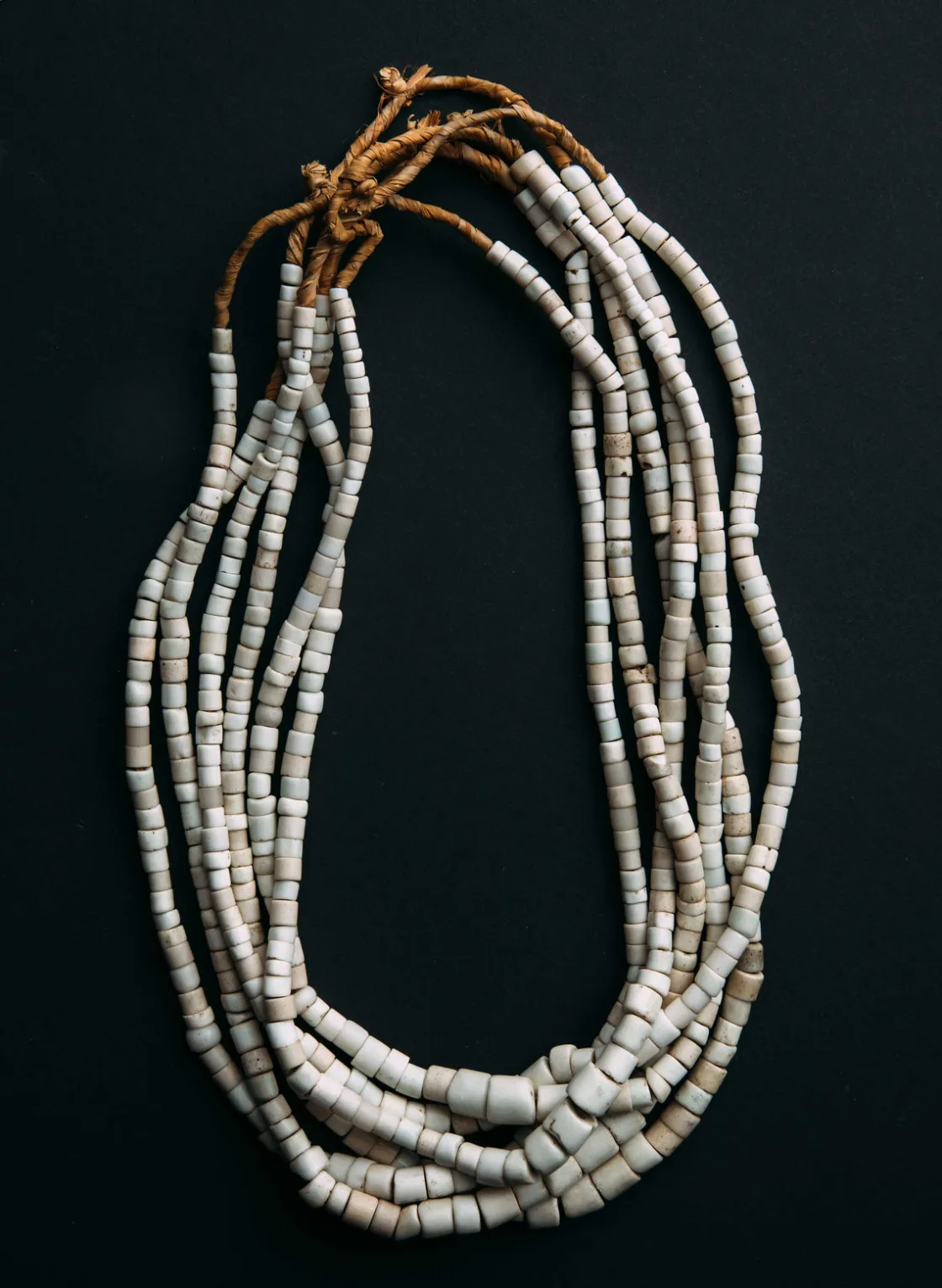 Women Imogene + Willie Jewelry|Accessories*vintage white goomba trade bead necklace