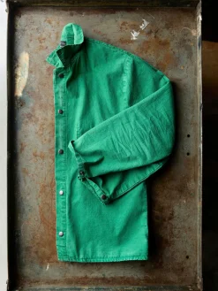 Imogene + Willie Jackets*welder's jacket in seagreen ripstop